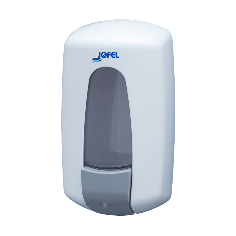 DISTRIBUTEUR DE SAVON RECHARGEABLE BLANC