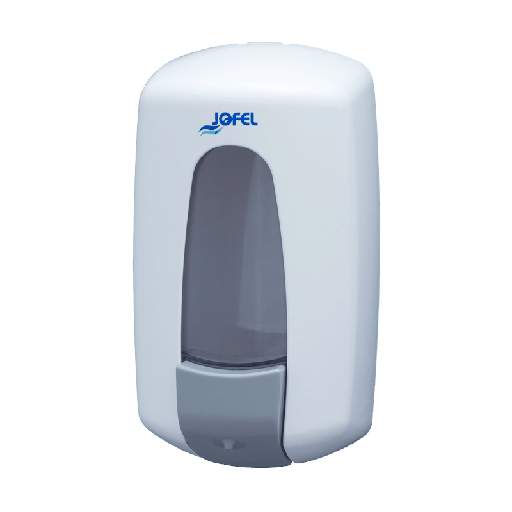 DISTRIBUTEUR DE SAVON RECHARGEABLE BLANC